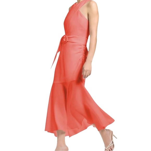 NWT Sachin & Babi Women's Coral Naomi Dress Size 8 - Picture 2 of 5